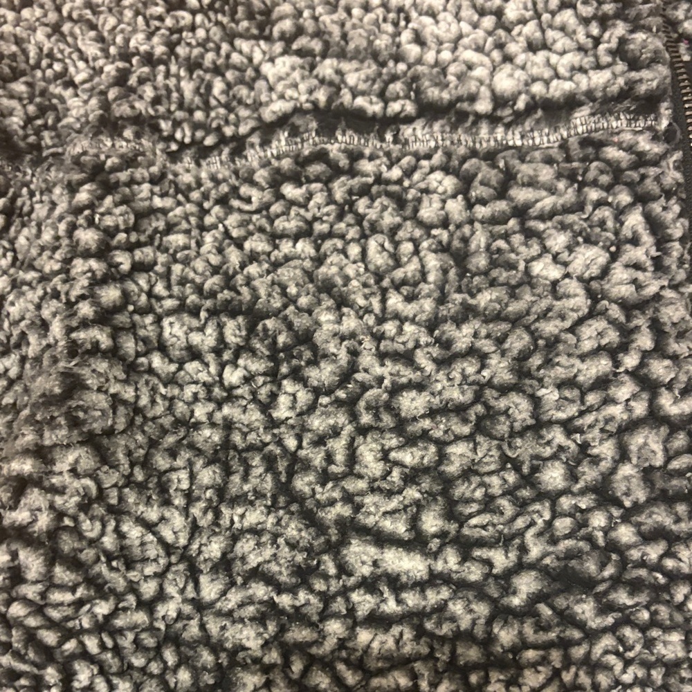 Elodie Charcoal Textured Zip Pullover - Picture 4 of 4